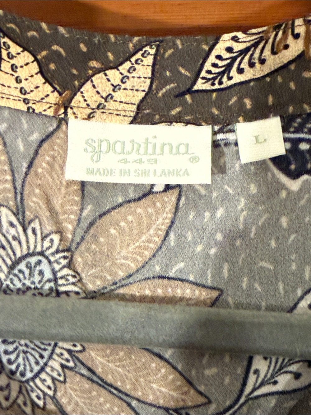 Spartina 449 Lynette Floral Midi Dress - Picture 5 of 9